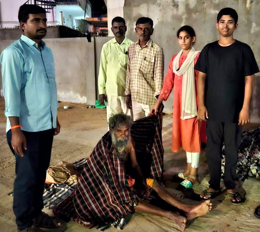 Blanket Distribution to the Homeless